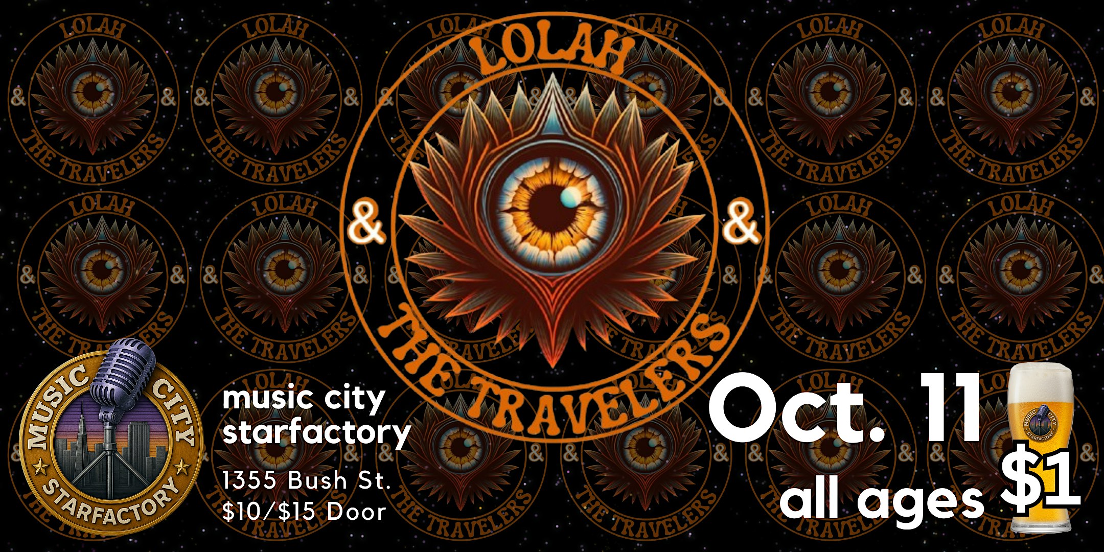 LOLAH and the Travelers – Live at Music City Starfactory | Pop Rock at Music City San Francisco – San Francisco, CA