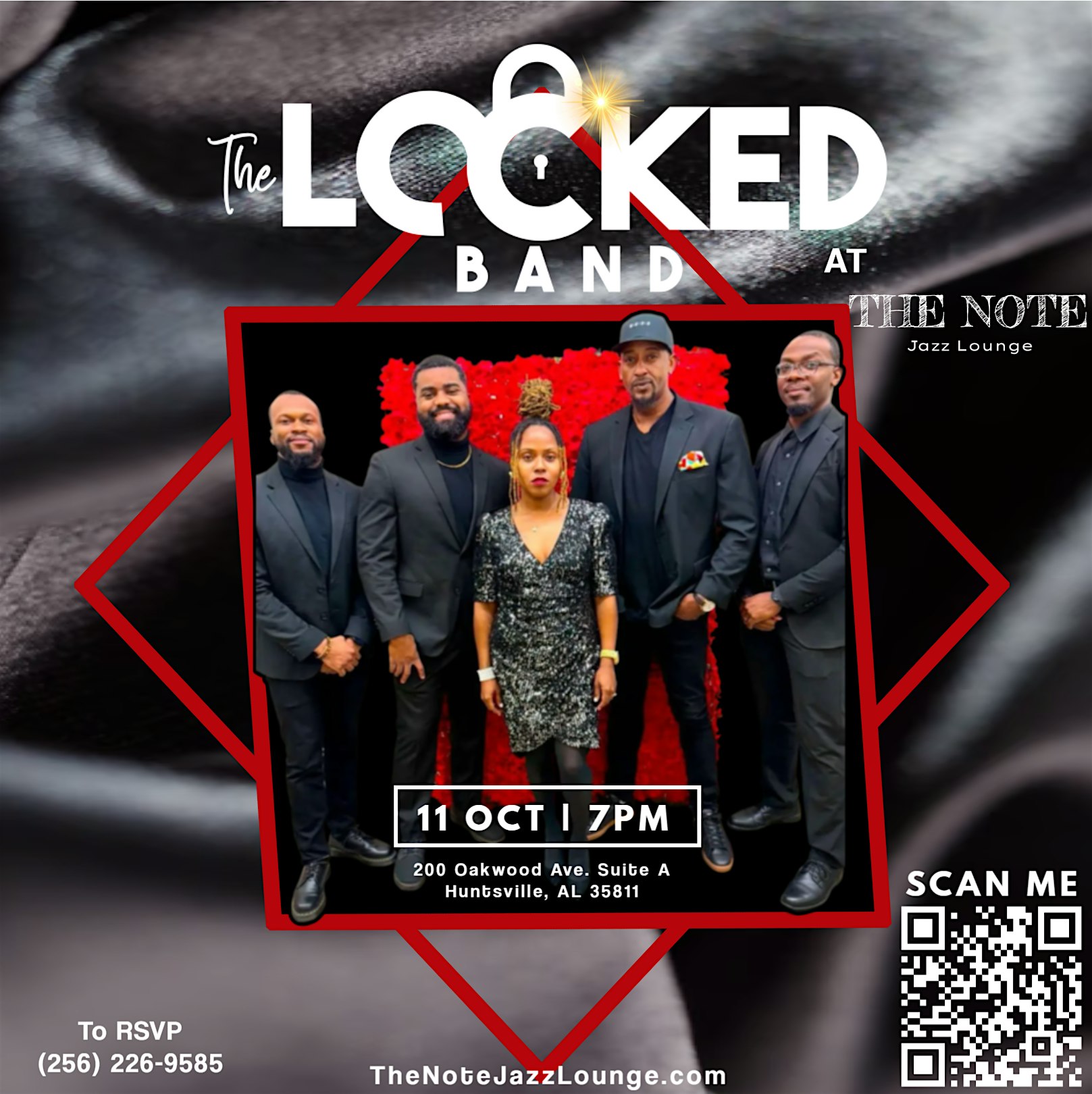 The Locked Band at The Note Jazz Lounge at The Note Jazz Lounge – Huntsville, AL
