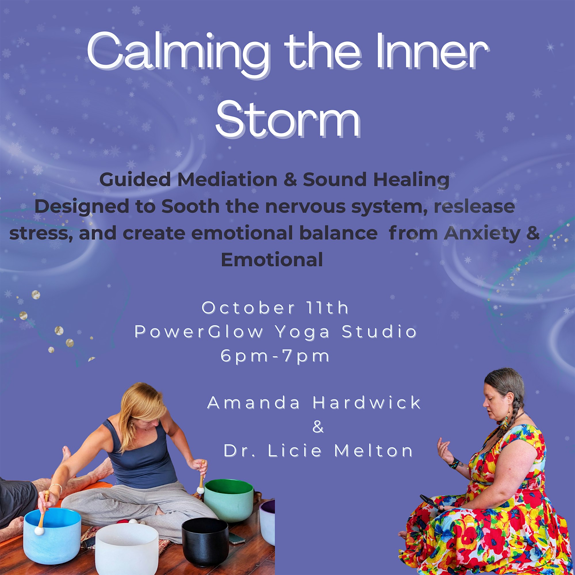 Calming the Inner Storm at Powerglow Yoga – Mount Pleasant, SC