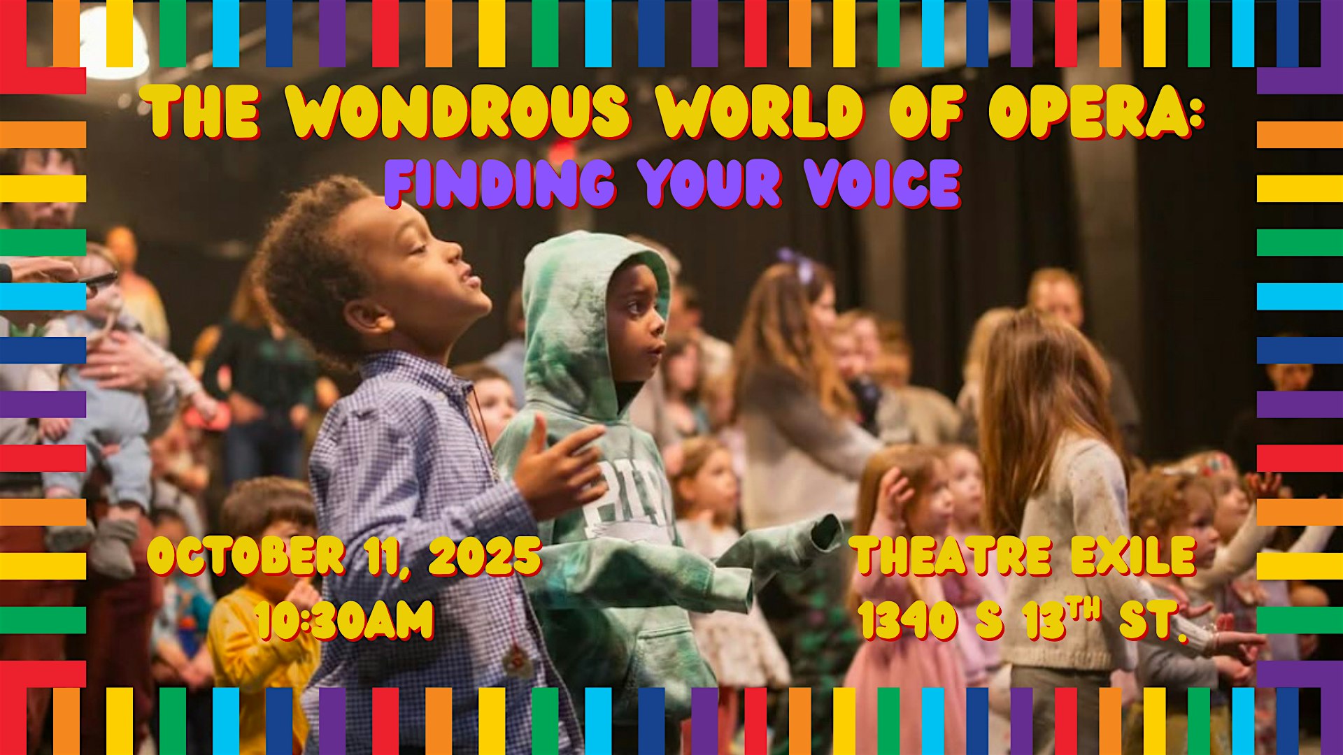 The Wondrous World of Opera: Finding Your Voice at Theatre Exile – Philadelphia, PA