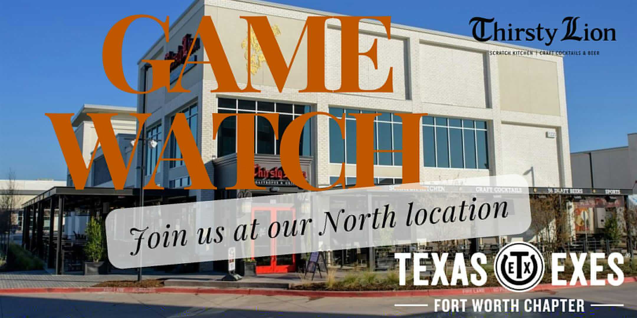 Thirsty Lion Game Watch Texas vs. Oklahoma at Thirsty Lion – Euless, TX