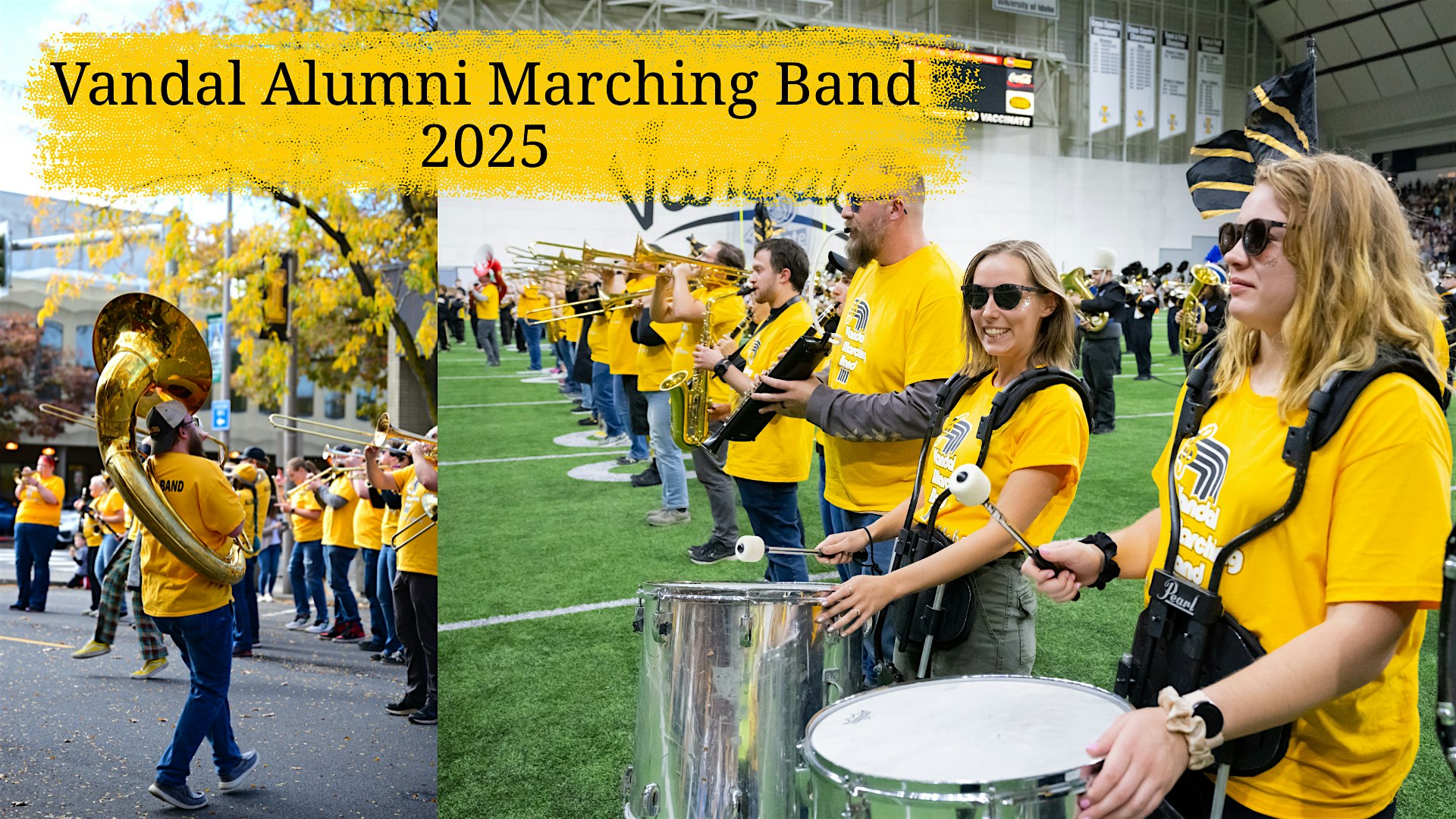 Vandal Alumni Marching Band at University of Idaho – Moscow, ID