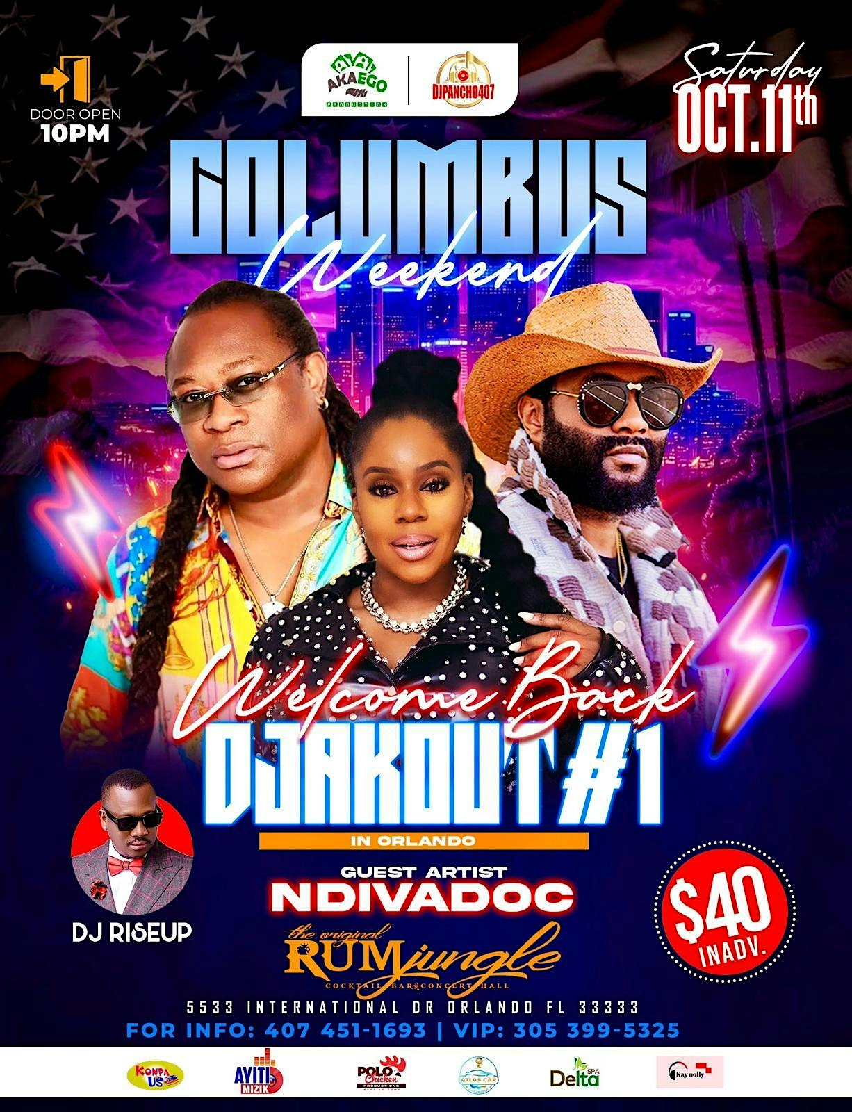 DJAKOUT #1 ORLANDO at Rum Jungle – Orlando, FL