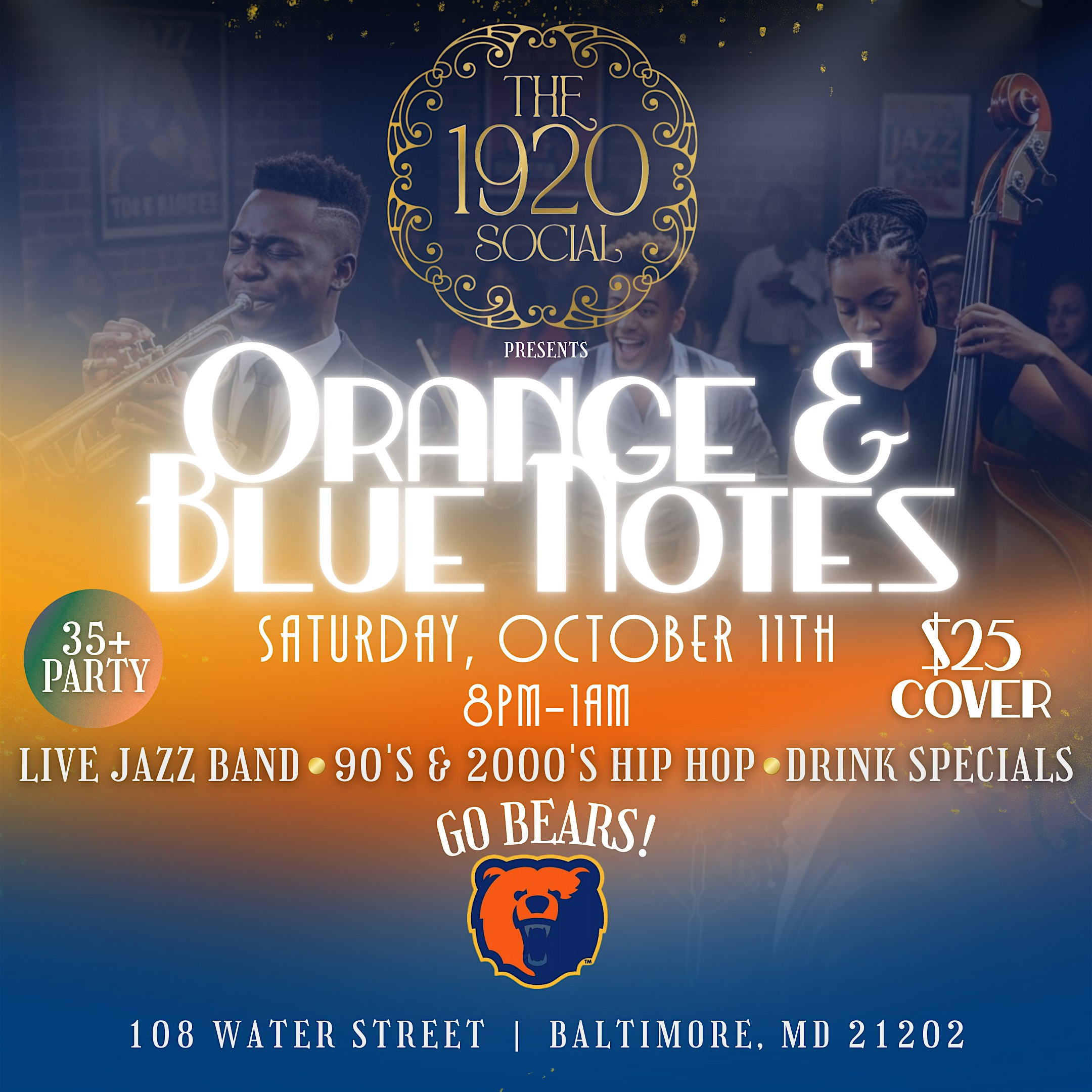 Morgan State Alumi Homecoming Party at 108 Water St – Baltimore, MD
