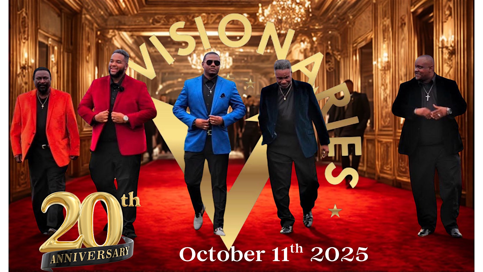 The Visionarie’s 20th Anniversary Celebration (Pre-Sale) Online only at Deliverance Tabernacle Christian Center – Pensacola, FL