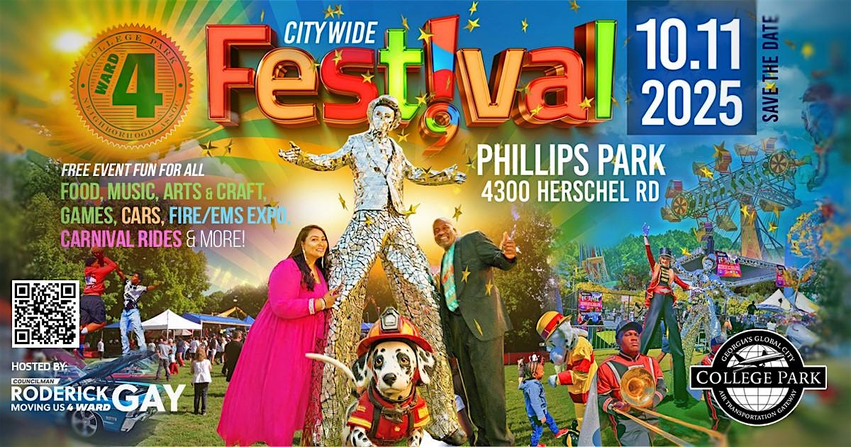 College Park’s Citywide 9th Annual Festival at Charles E. Phillips Sr., Esq. Park – College Park, GA