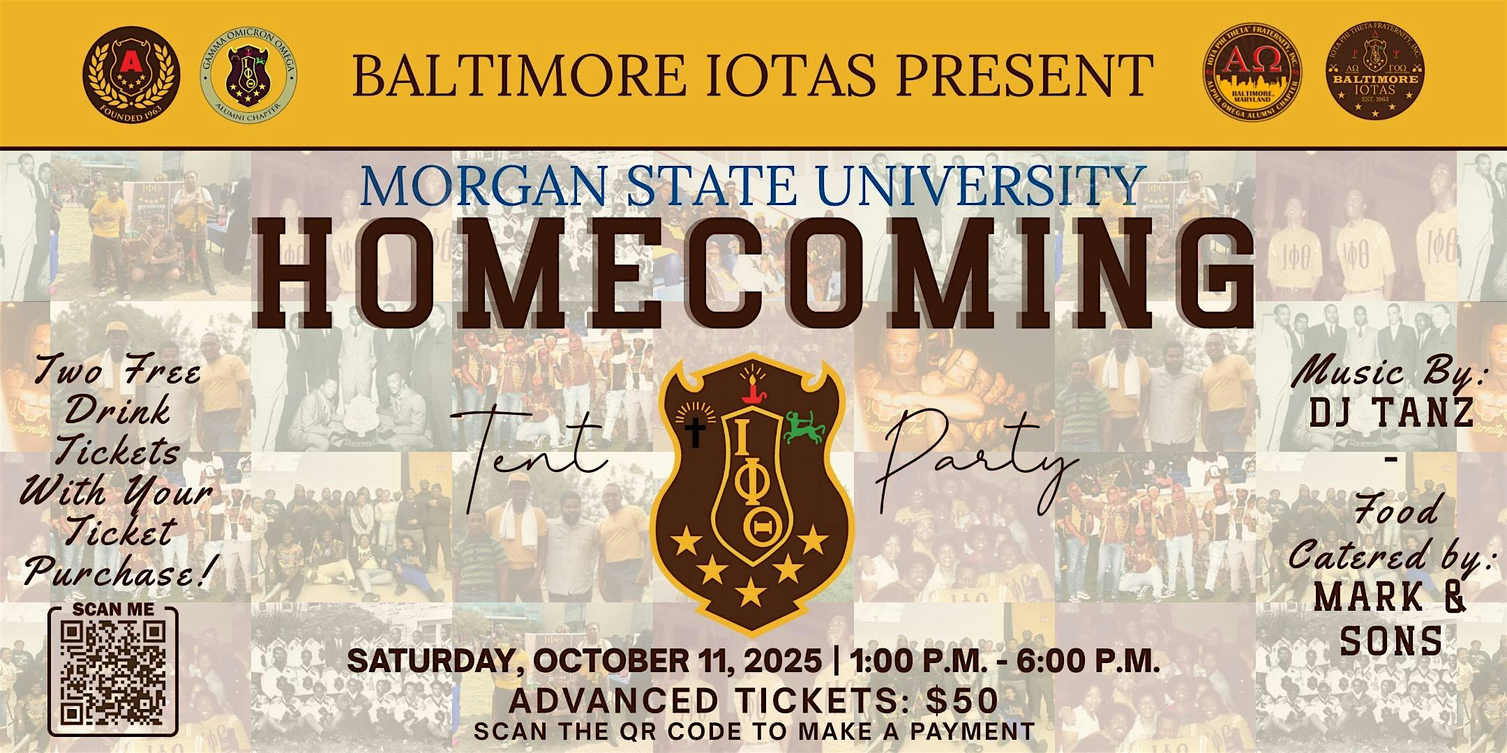 Morgan State University Homecoming with Iota Phi Theta Fraternity, Inc at Morgan State Campus Road – Baltimore, MD