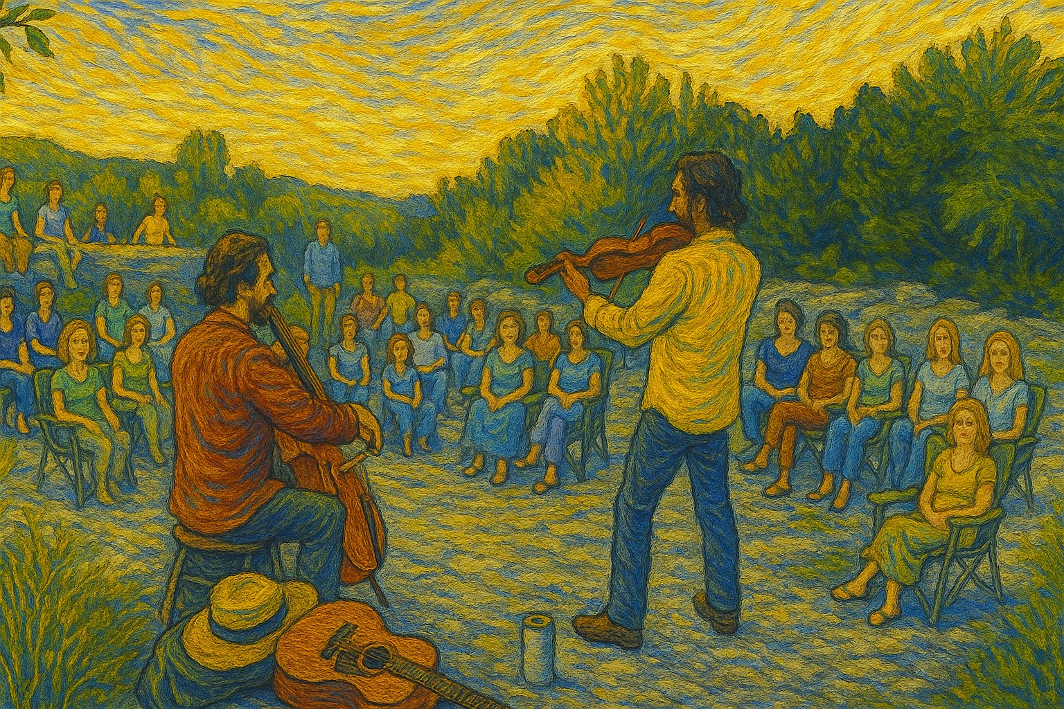 Secret Classical Music Concert on Cliff with Award Winning Violinist 9625 at 1500 Spyglass Dr – Austin, TX