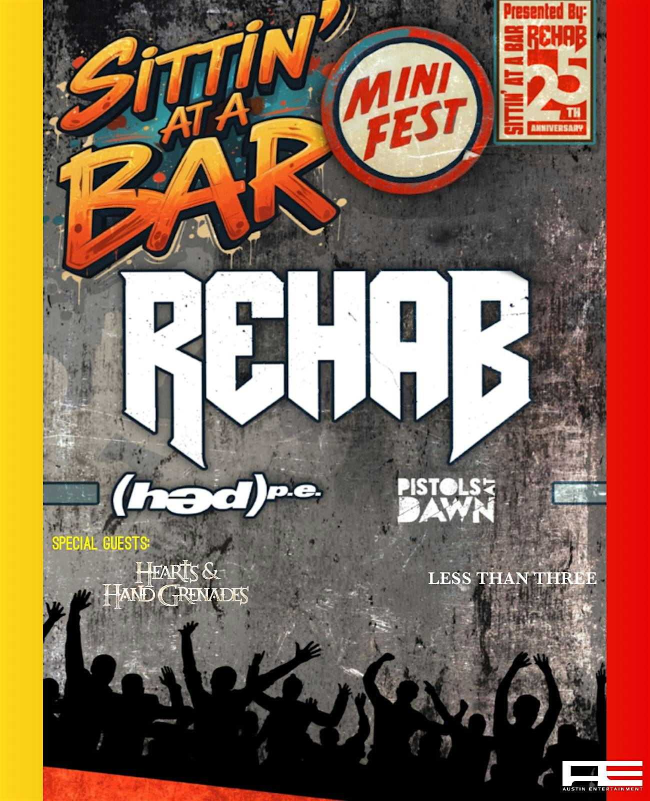 Sittin’ At A Bar For 25 Years Mini Fest with Rehab, HedPE, and more! at The Domino Room – Bend, OR