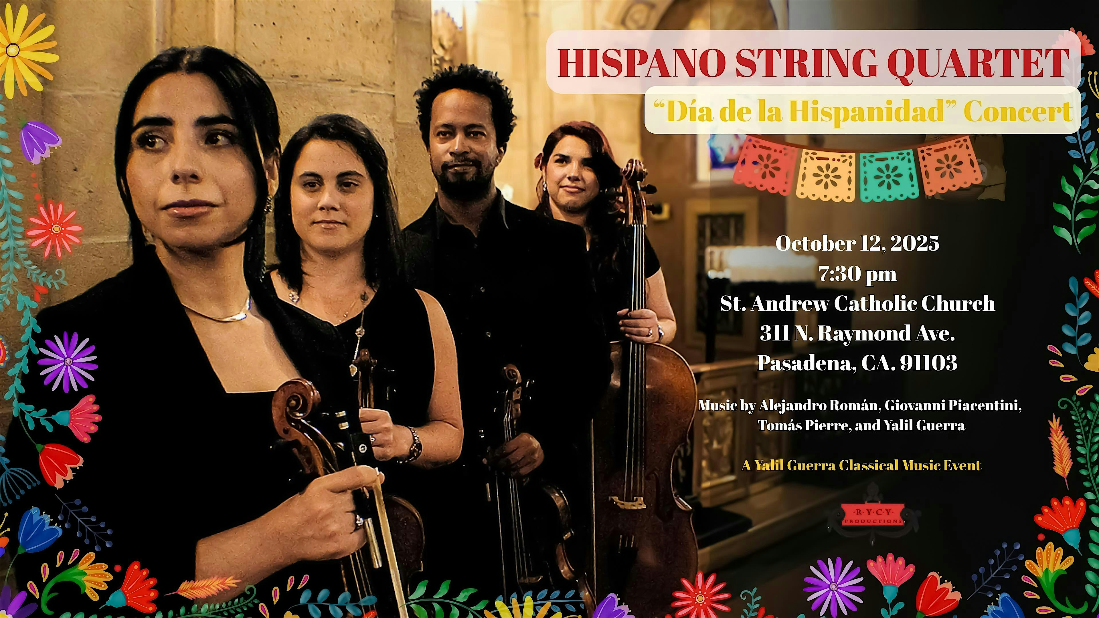 “Día de la Hispanidad” Concert at St. Andrew Catholic Church – Pasadena, CA