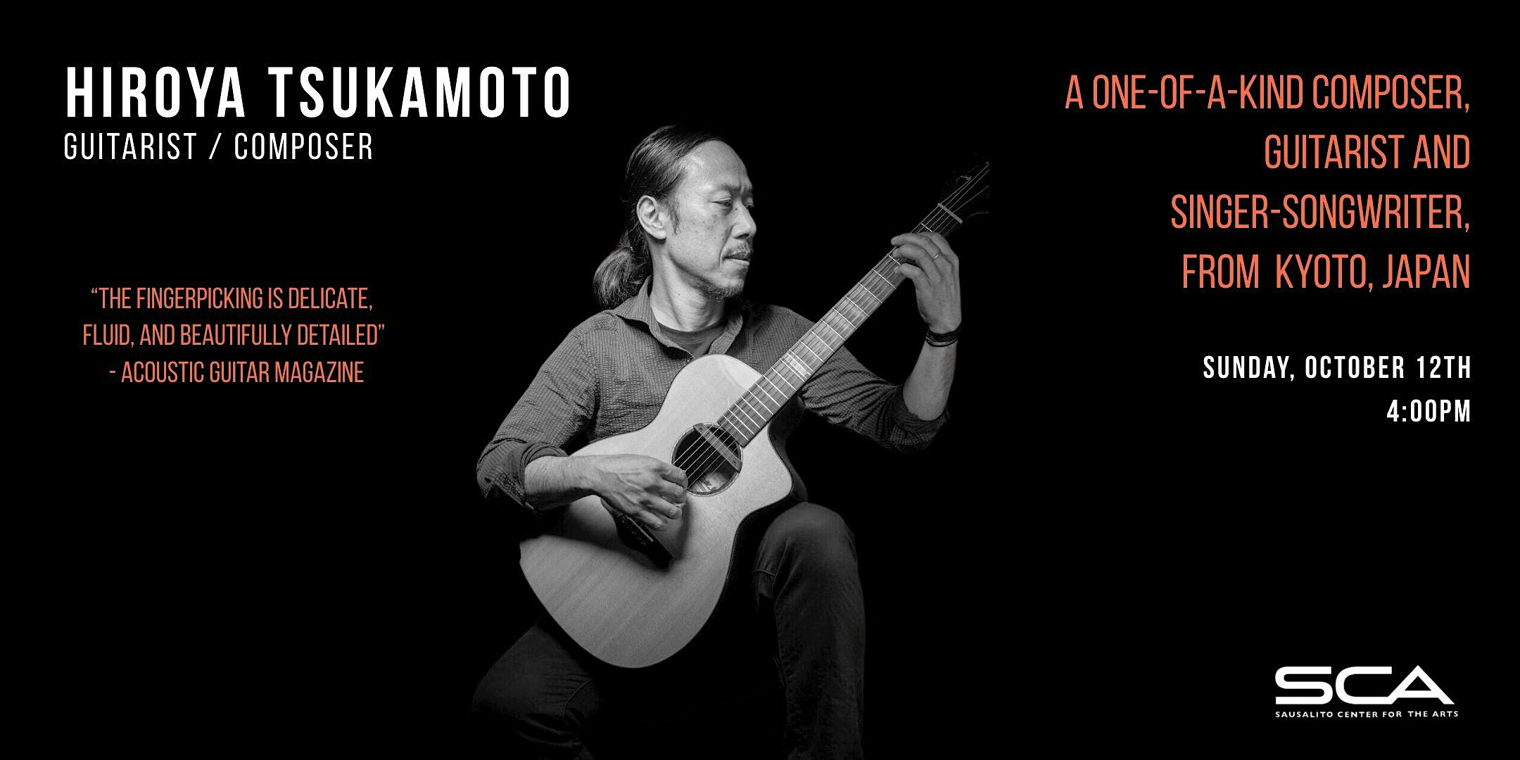 Hiroya Tsukamoto: A Journey Through Strings and Stories at Sausalito Center For The Arts – Sausalito, CA