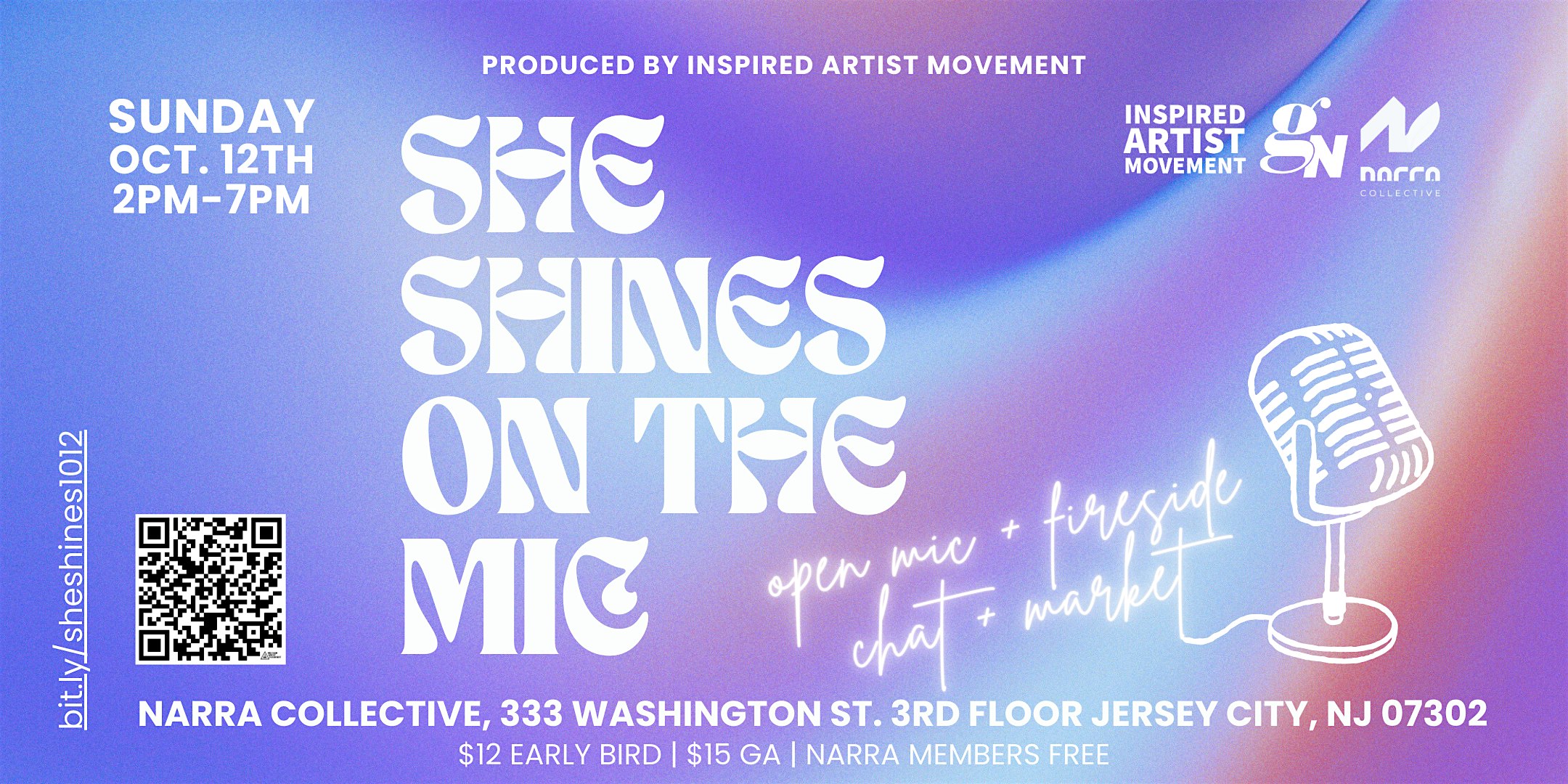 She Shines On the Mic at Narra Collective – Jersey City, NJ