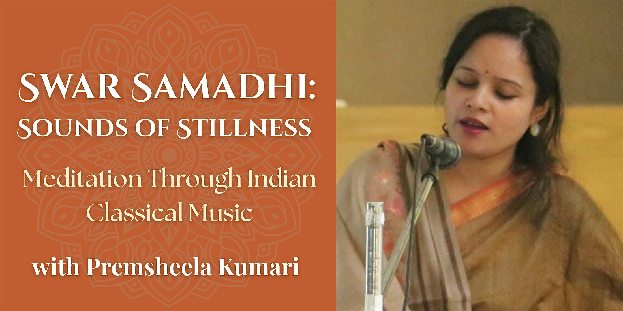 Swar Samadhi, Sounds of Stillness with Premsheela Kumari at The Berkeley Alembic – Berkeley, CA