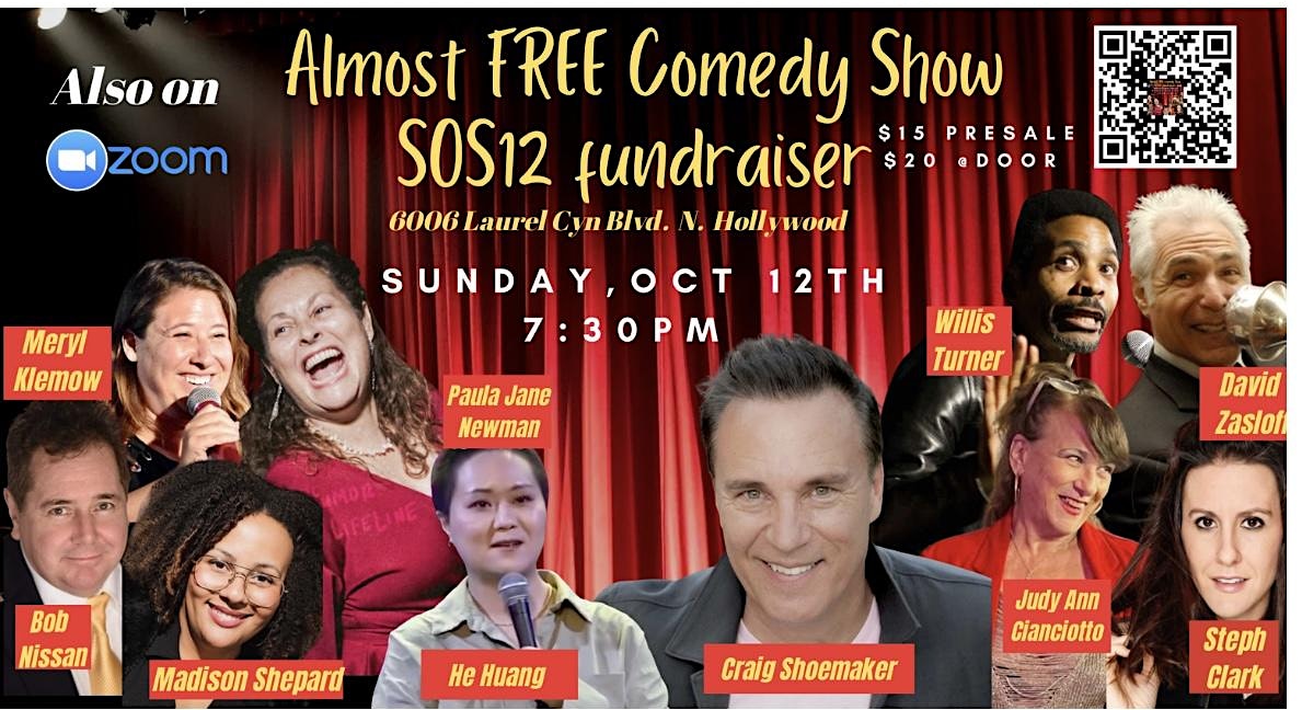 Almost Free Comedy Show at Spirit of Studio 12 – Los Angeles, CA