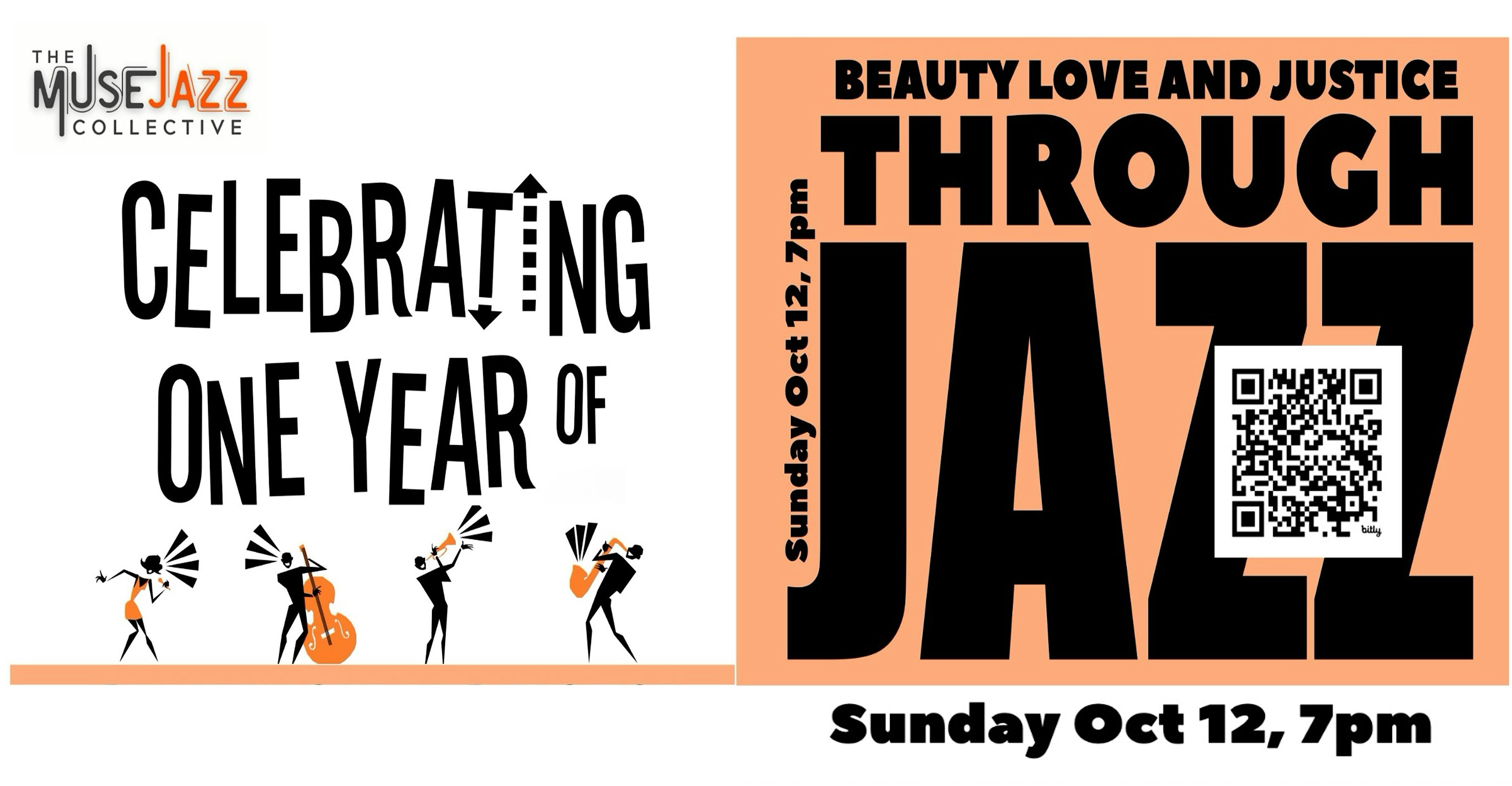 THE MUSE JAZZ COLLECTIVE ONE YEAR ANNIVERSARY CONCERT | OCT 12 at 1970 Grant Street – Concord, CA