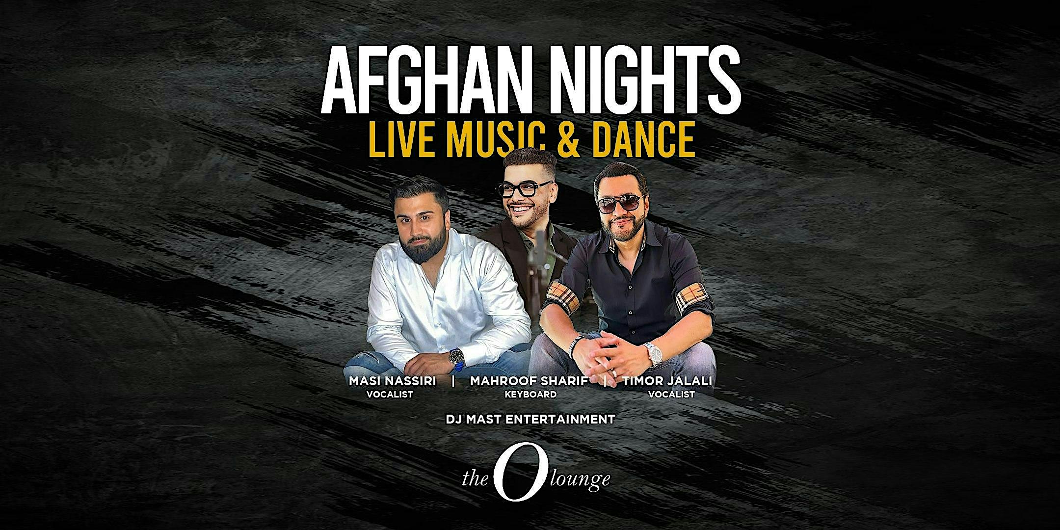 AFGHAN NIGHTS LIVE MUSIC & DANCE at The O-Lounge – Vienna, VA