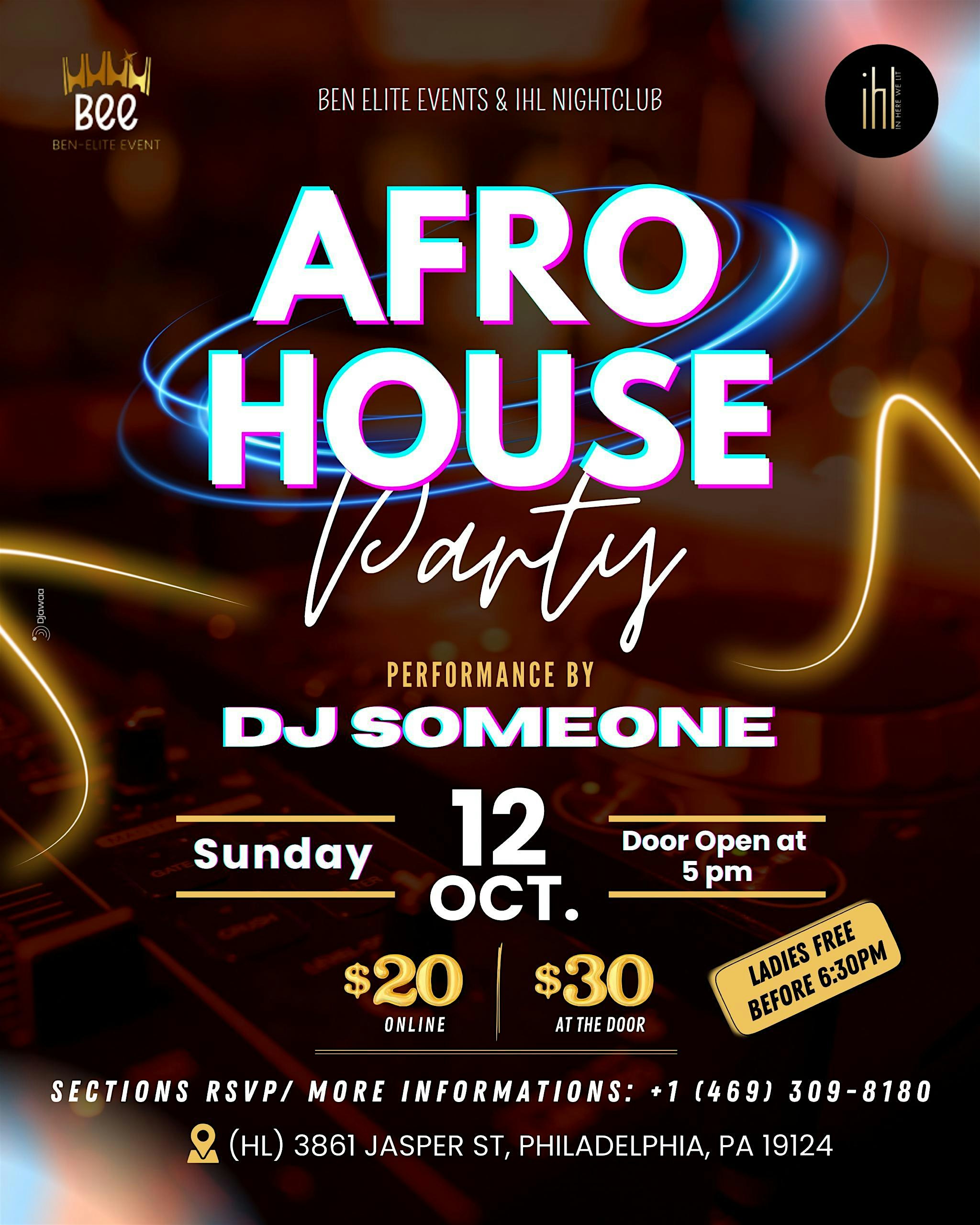 Afro house at IHL – Philadelphia, PA