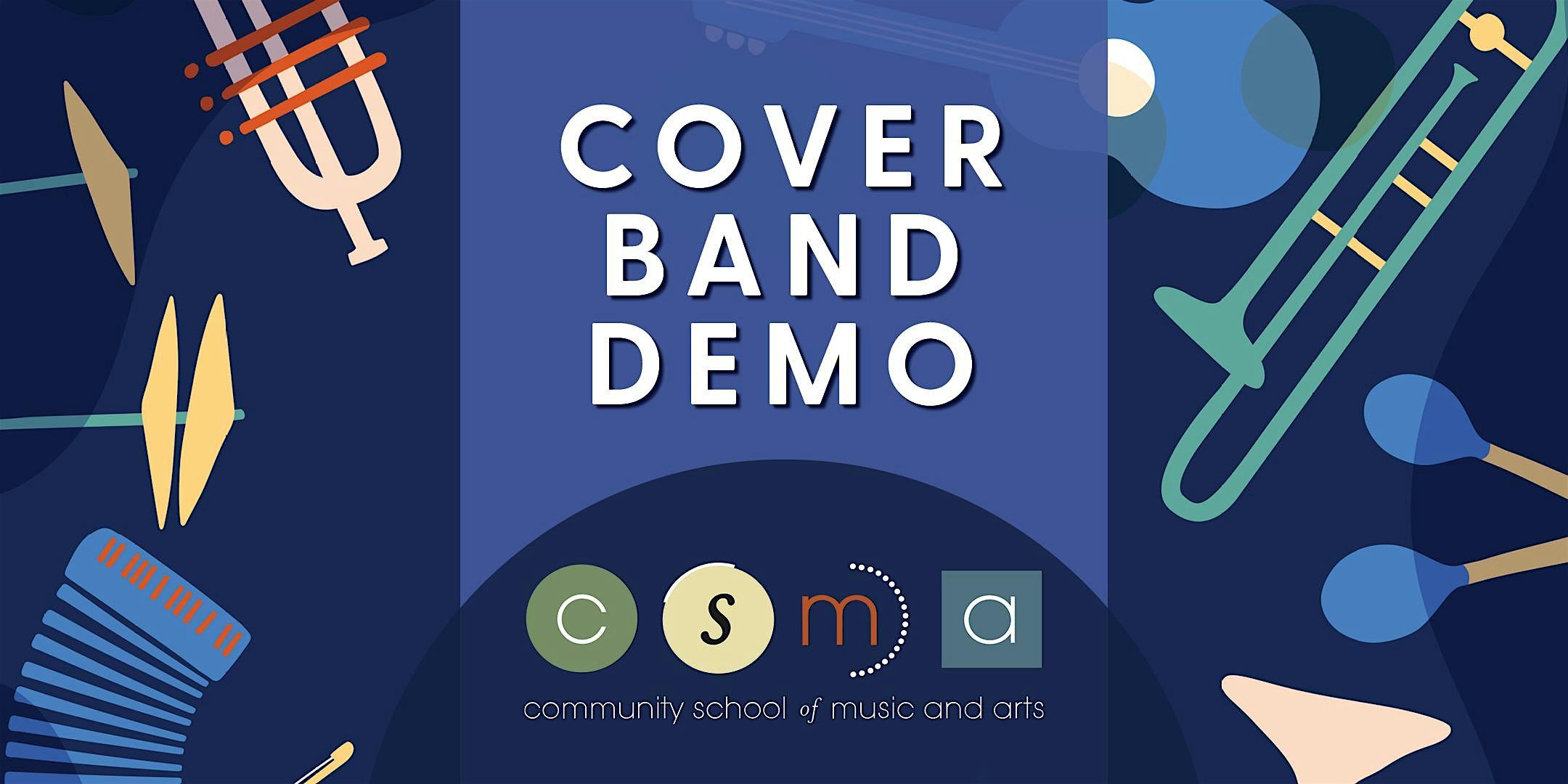 Cover Band Demo at Community School of Music and Arts – Mountain View, CA