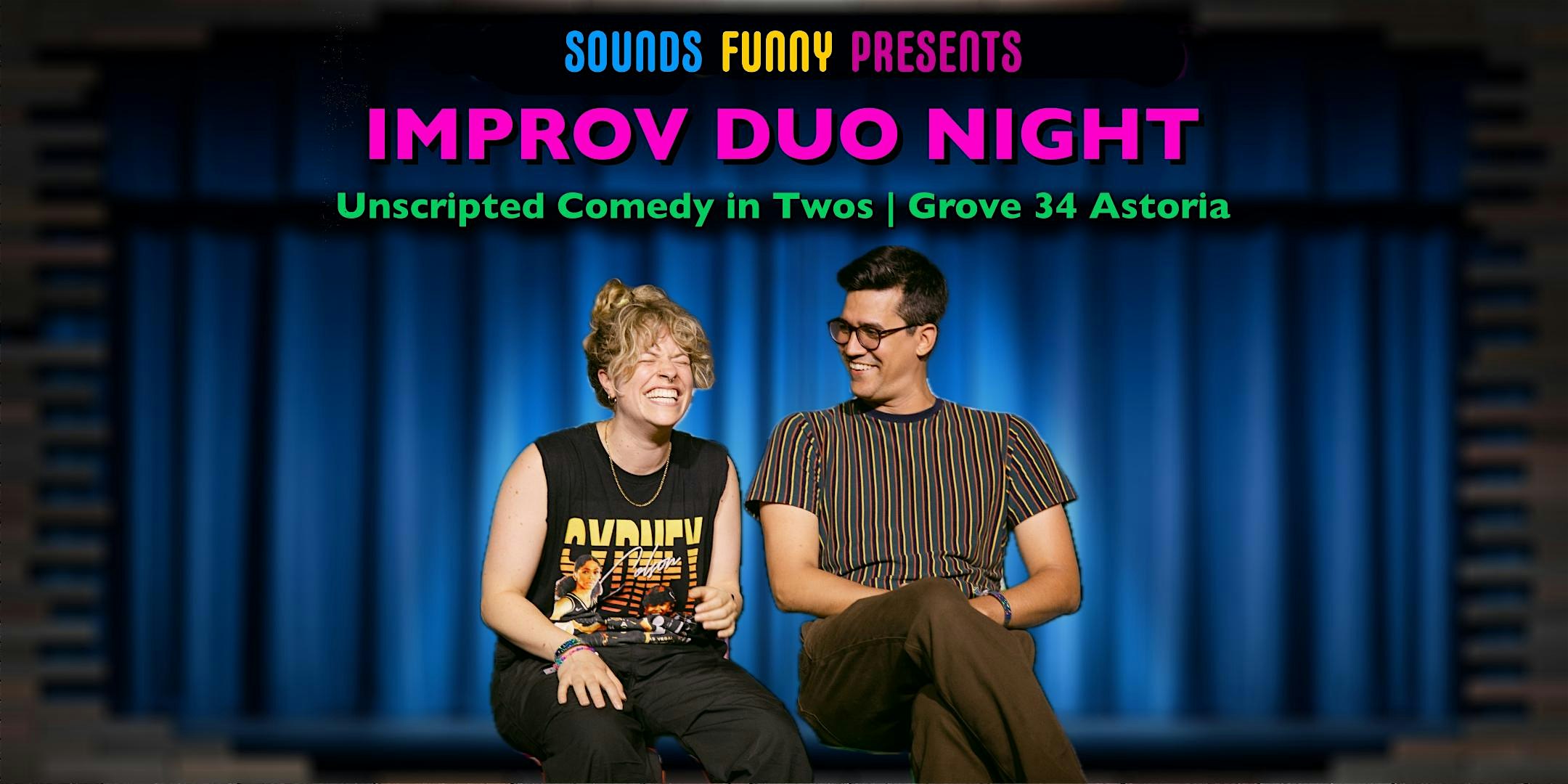 Improv Duo Night at Grove 34 – Queens, NY
