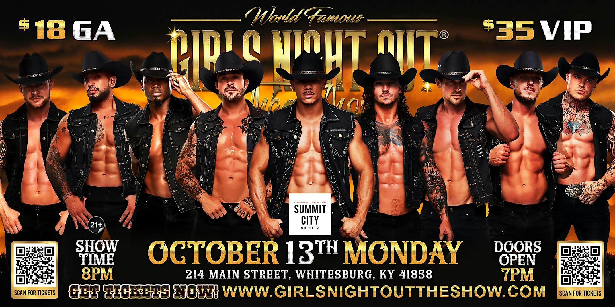Girls Night Out The Show at Summit City (Whitesburg, KY) at Summit City on Main – Whitesburg, KY