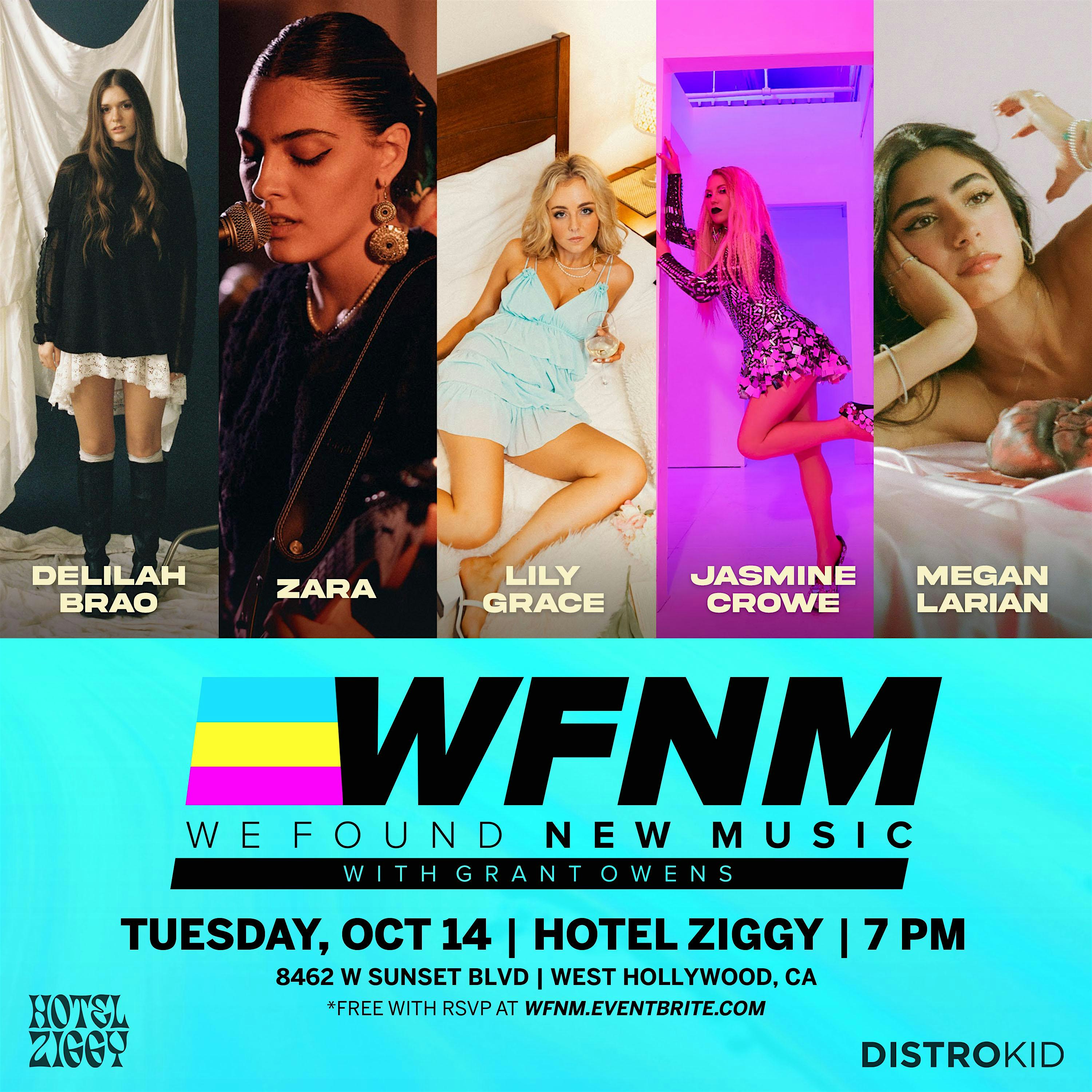 Lily Grace, Jasmine Crowe, ZARA, Megan Larian, Delilah Brao, MaVe at Hotel Ziggy Los Angeles – West Hollywood, CA
