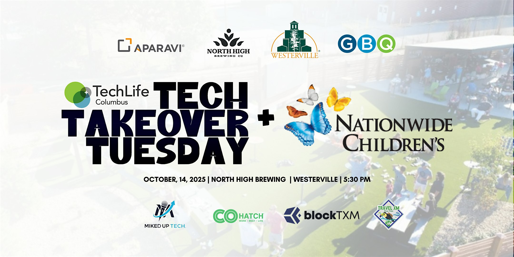 Tech Takeover Tuesday: Westerville – Benefiting Nationwide Children’s at North High Brewing – Westerville – Westerville, OH