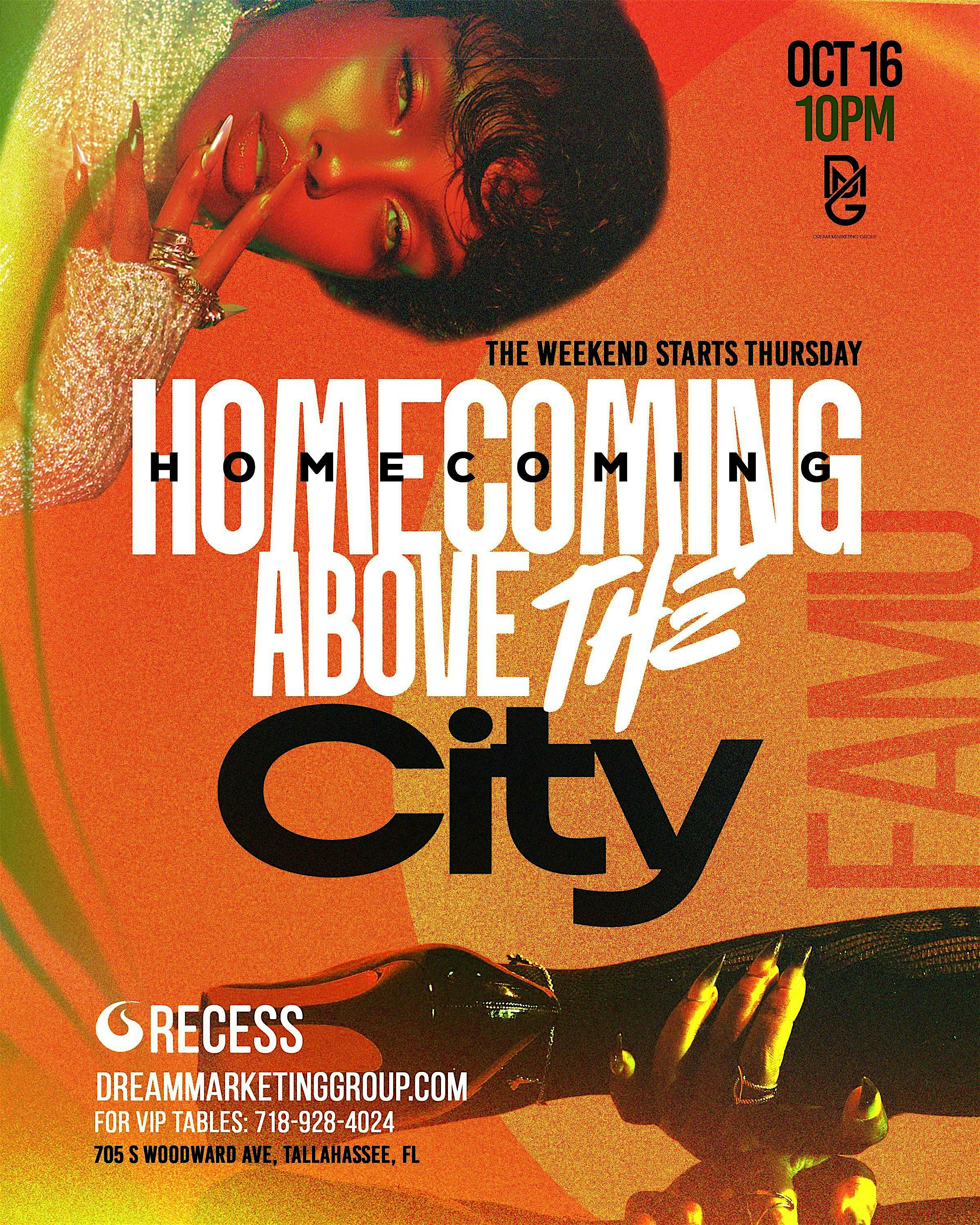 Homecoming Above The City | FAMU Homecoming Thursday at Recess at CollegeTown – Tallahassee, FL