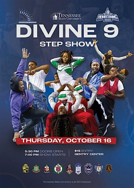 TSU 2025 Divine Nine Step Show at Gentry Center – Nashville, TN