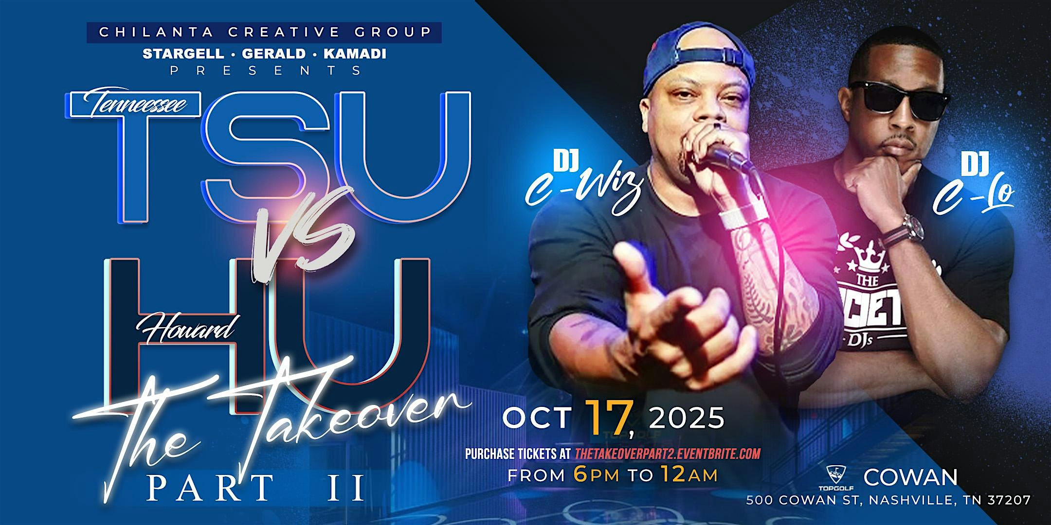 TSU vs Howard The Takeover Part II at Topgolf Nashville – Nashville, TN