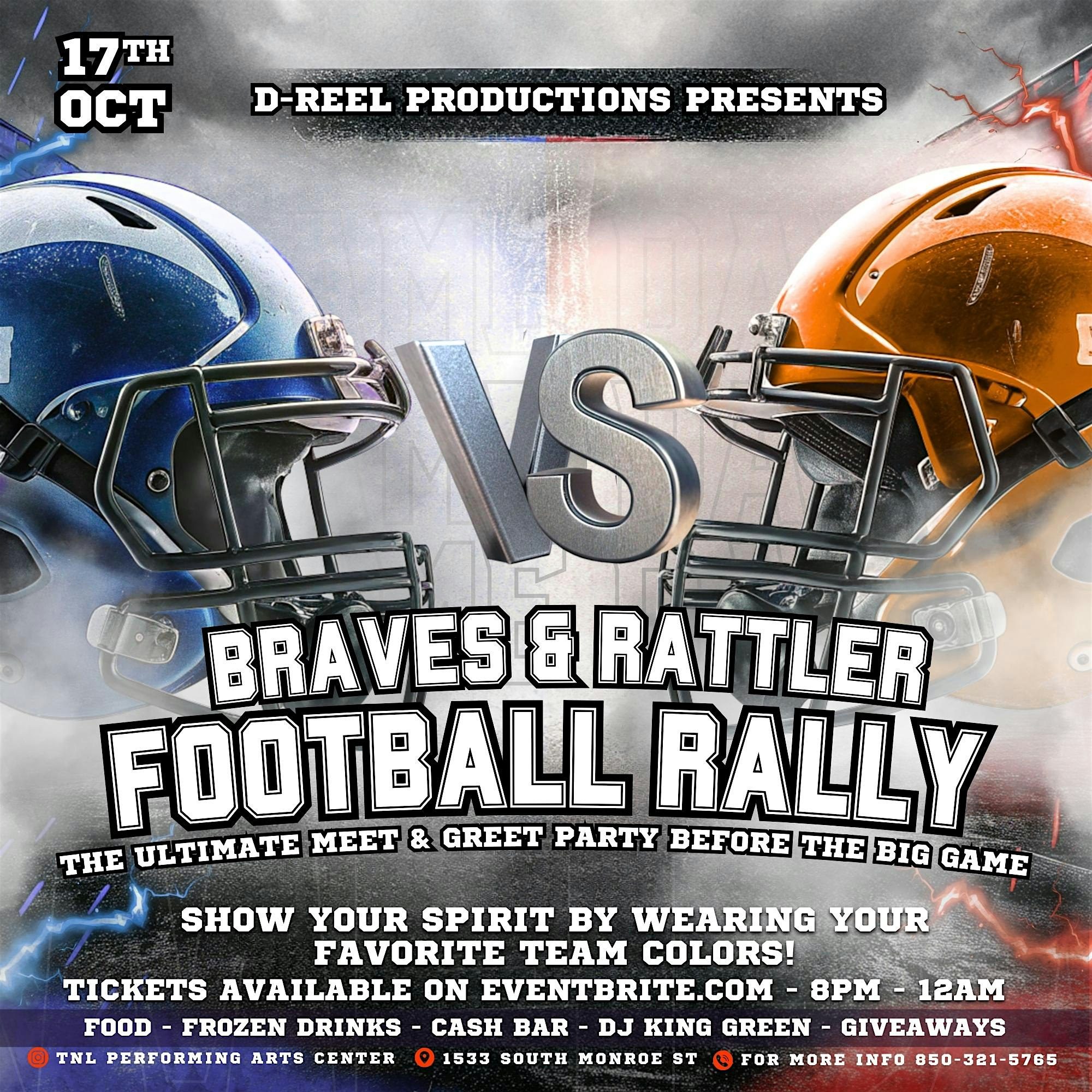 BRAVES & RATTLER RALLY – The Ultimate Meet & Greet Homecoming Party! at 1533 S Monroe St – Tallahassee, FL