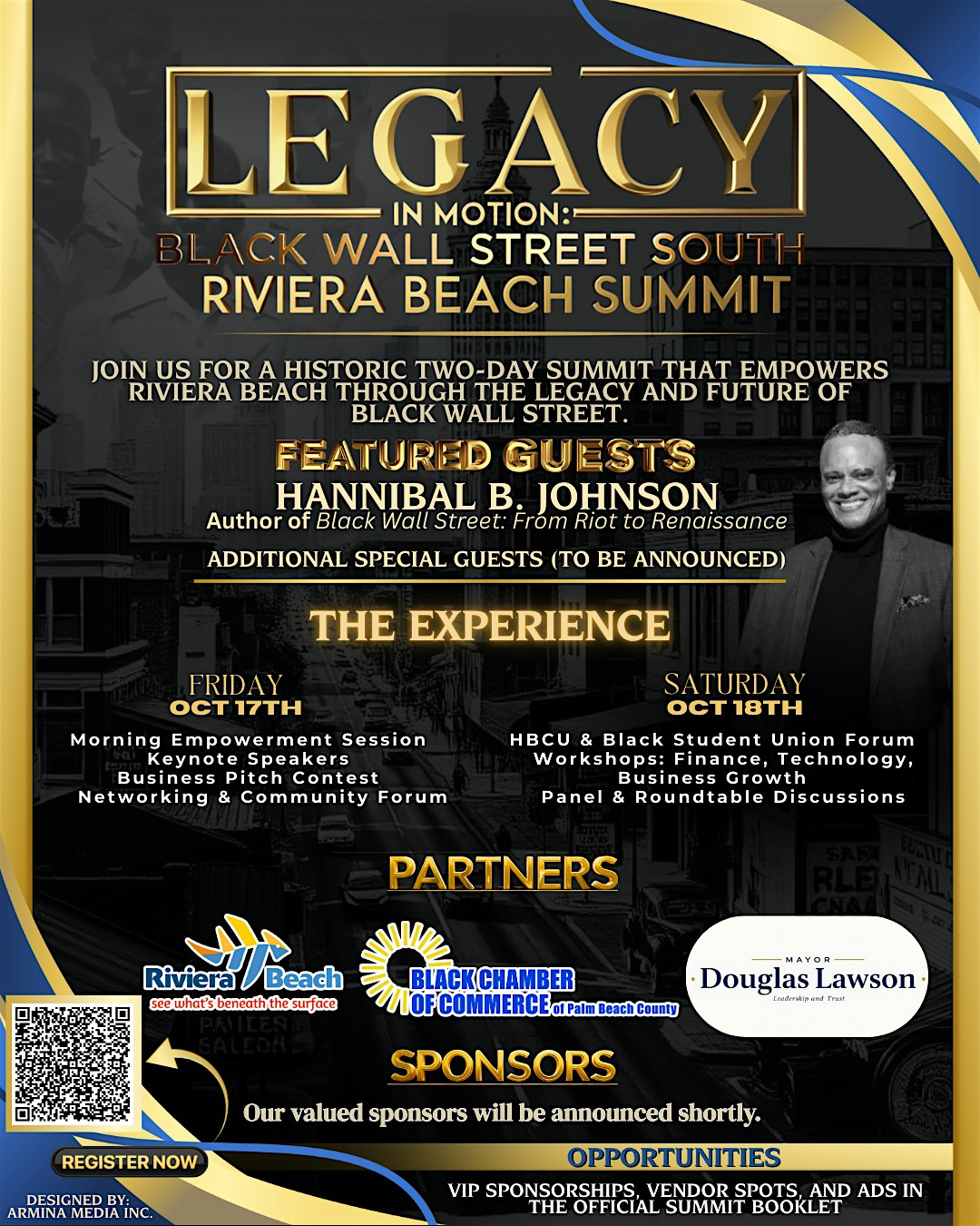 Legacy In Motion: Black Wall Street Summit at The Diplomat Center of the Palm Beaches – West Palm Beach, FL