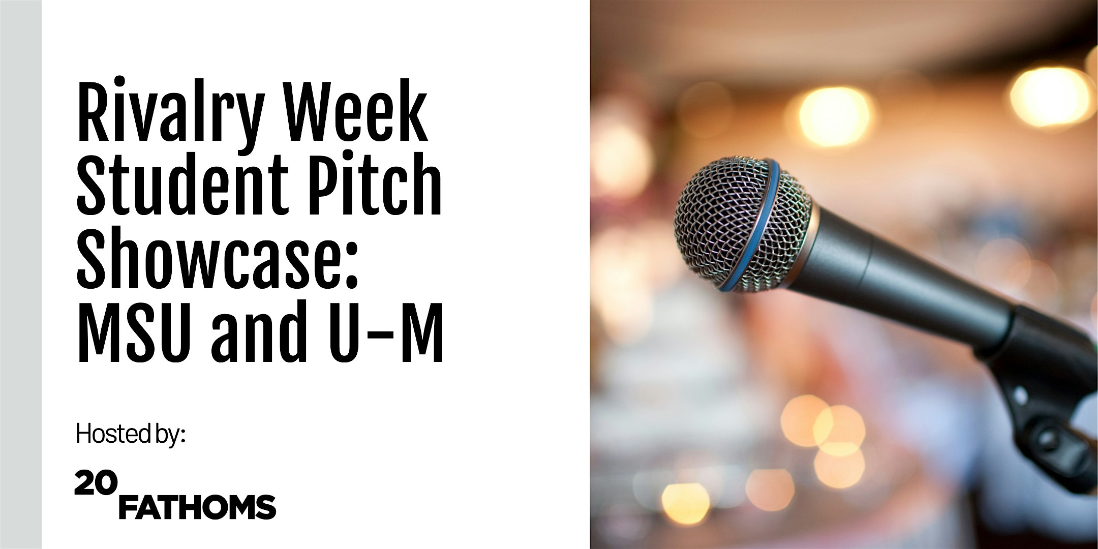 Rivalry Week Student Pitch Showcase: MSU and U-M at The Workshop Brewing Company – Traverse City, MI