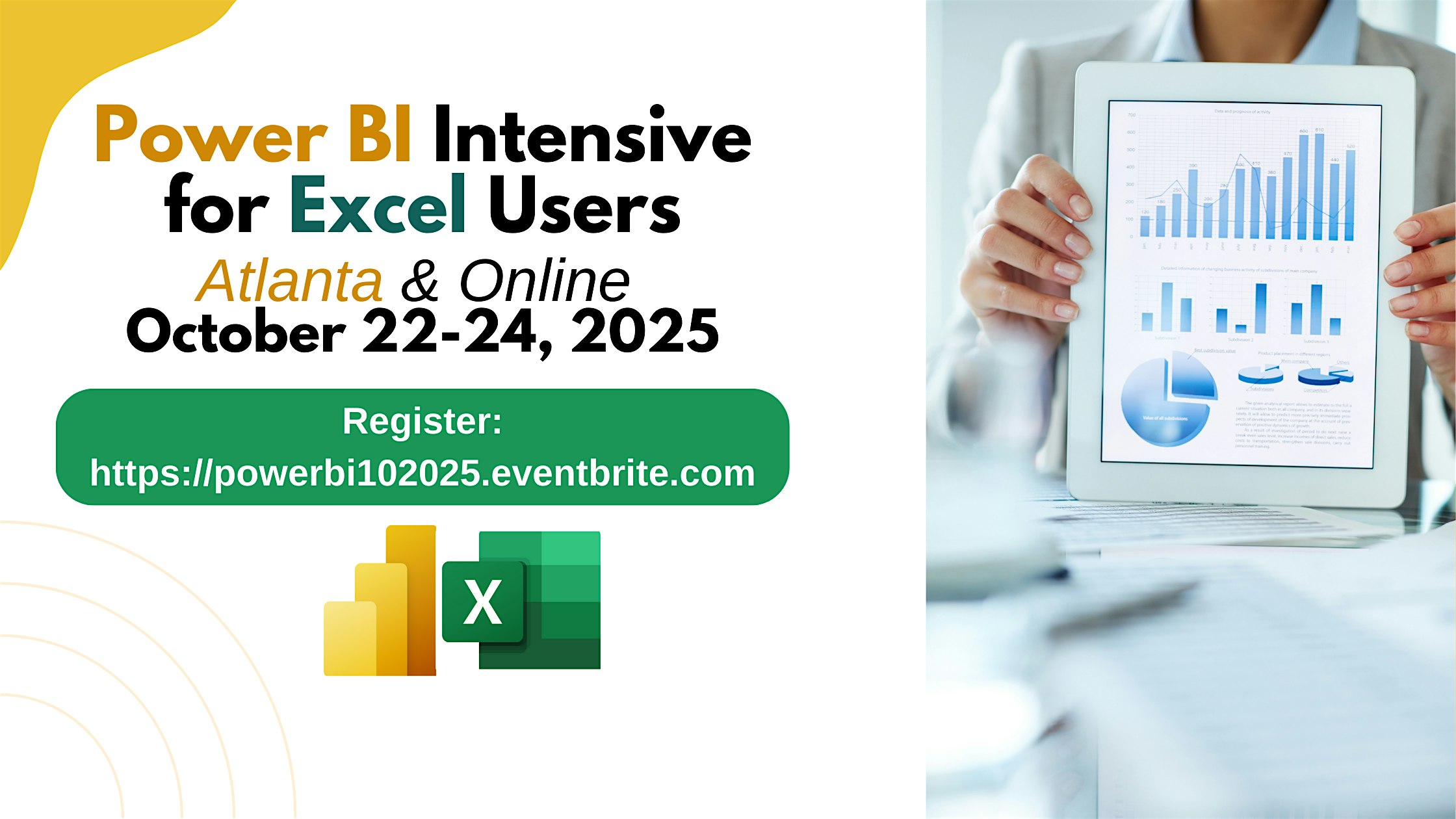 Power BI for Excel Analysts: 3-Day Hands-On Masterclass at 1100 Peachtree Rd NE suite 200 – Atlanta, GA