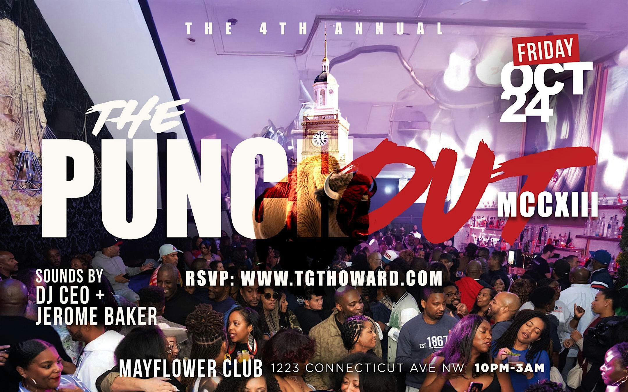 {HUHC ’25} 4th Annual The Punchout- MCCXIII Vibez Vol.2 at The Mayflower Club – Washington, DC