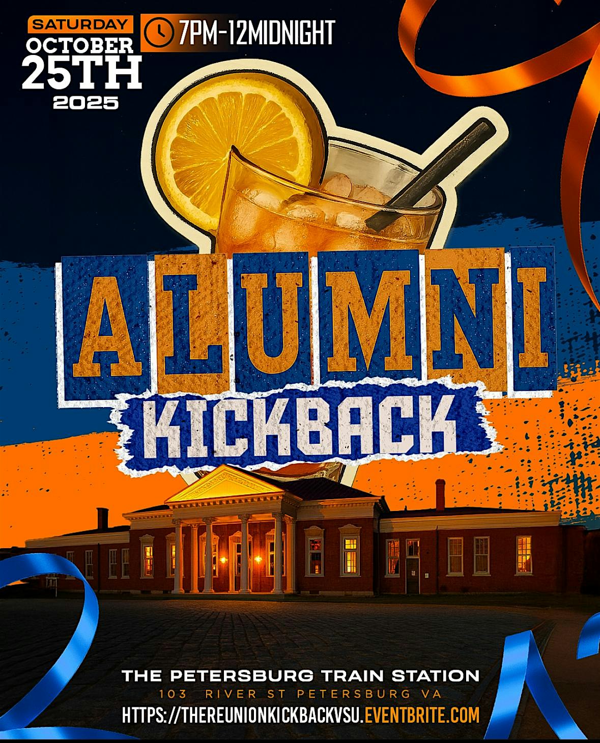 The Reunion Kick Back: V-State Homecoming After Party at 103 River St, Petersburg, VA, USA – Petersburg, VA
