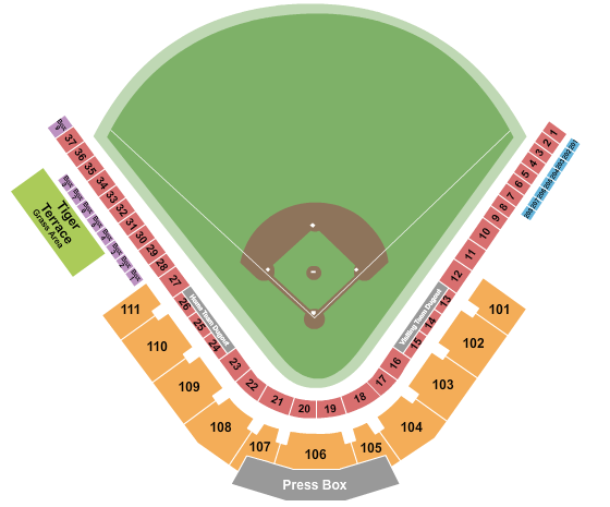 Auburn Tigers vs. Savannah Bananas All-Stars at Plainsman Park – Auburn, AL