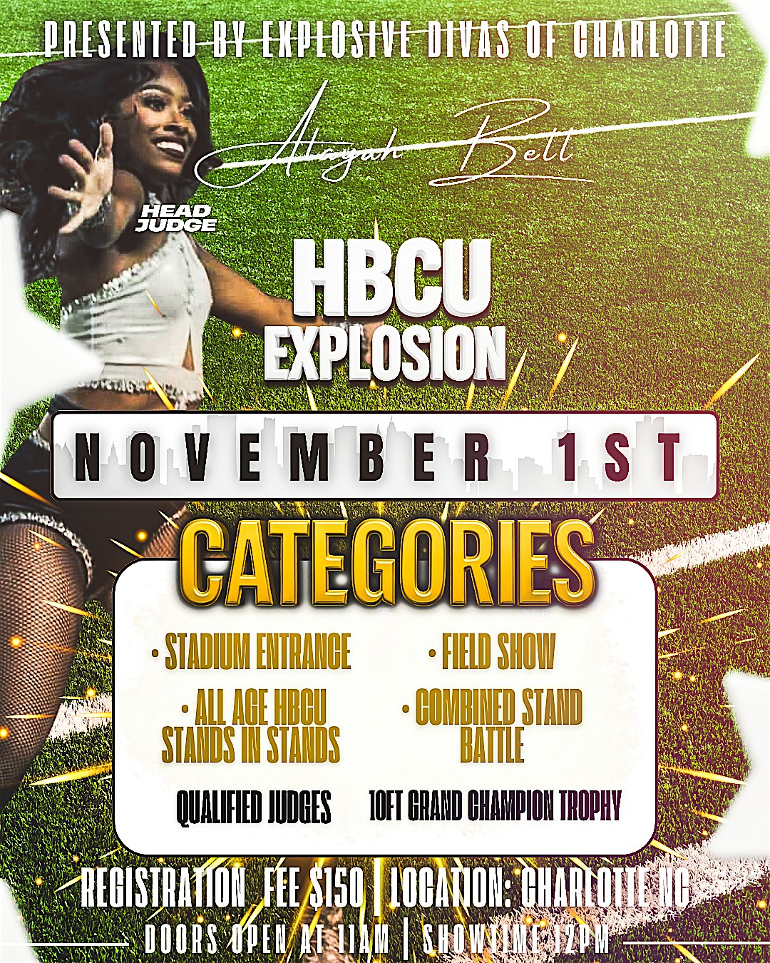 HBCU Explosion at Harding University High School, Alleghany Street, Charlotte, NC, USA – Charlotte, NC