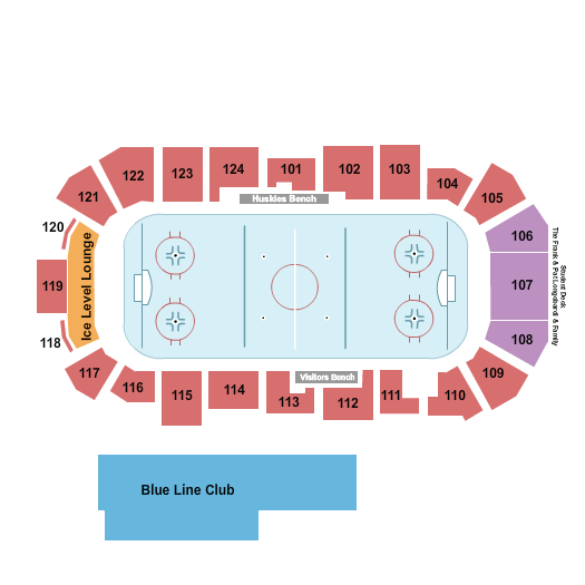 UConn Huskies Hockey vs. Merrimack Warriors at Toscano Family Ice Forum – Storrs Mansfield, CT