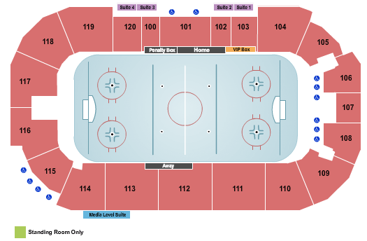 RIT Tigers vs. Mercyhurst Lakers at Gene Polisseni Center At Rochester Institute of Technology – Rochester, NY