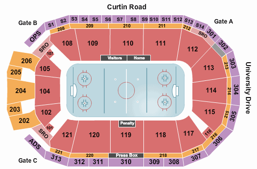 Penn State Nittany Lions vs. Michigan Wolverines at Pegula Ice Arena At Penn State – University Park, PA