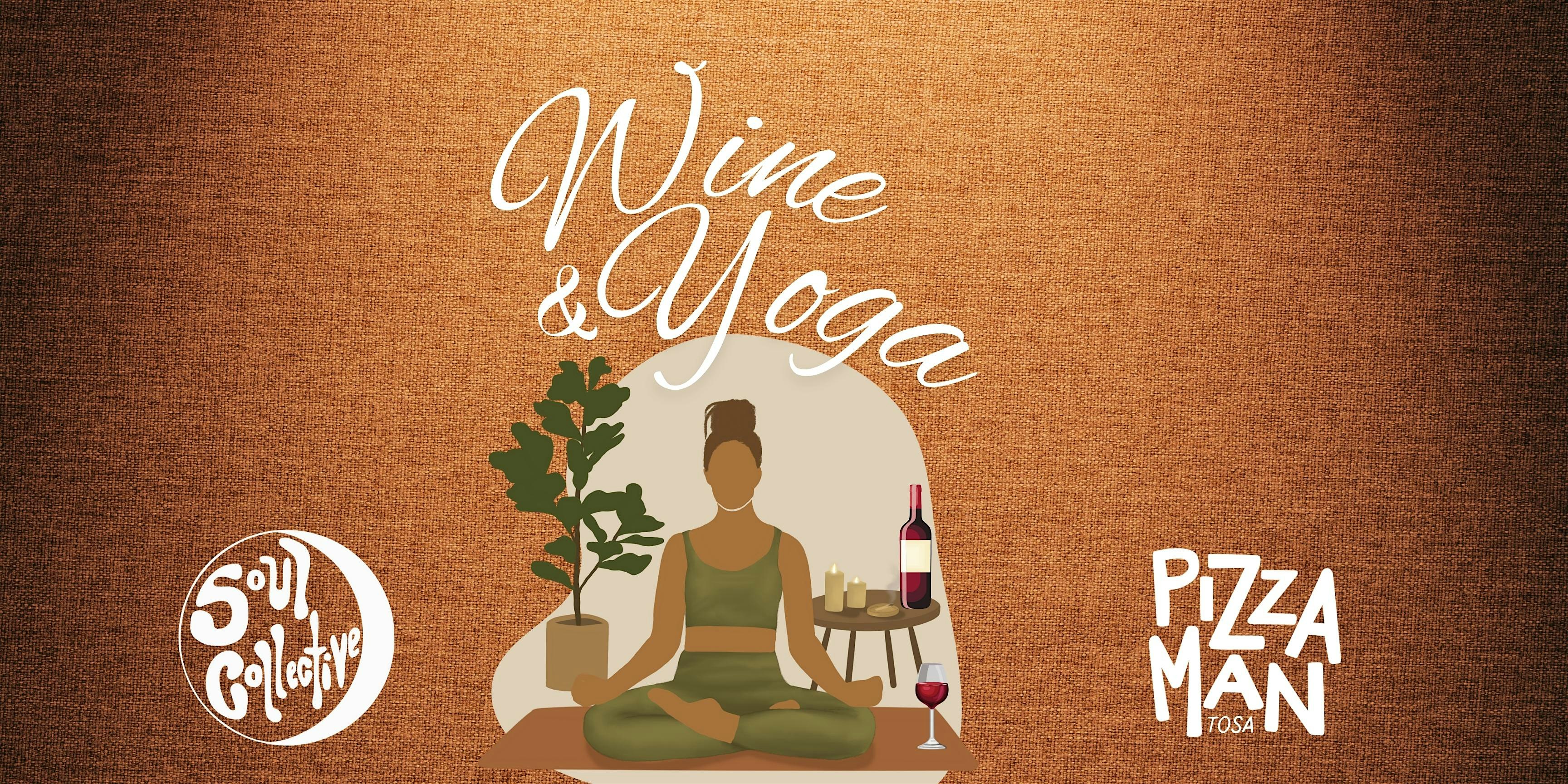 Wine & Yoga (Wauwatosa) at Pizza Man Tosa – Wauwatosa, WI