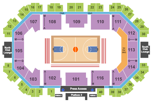 North Dakota State Bison vs. Southern Illinois Salukis at Scheels Arena – Fargo, ND