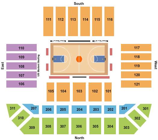 Buffalo Bulls vs. Vermont Catamounts at Alumni Arena – NY – Buffalo, NY