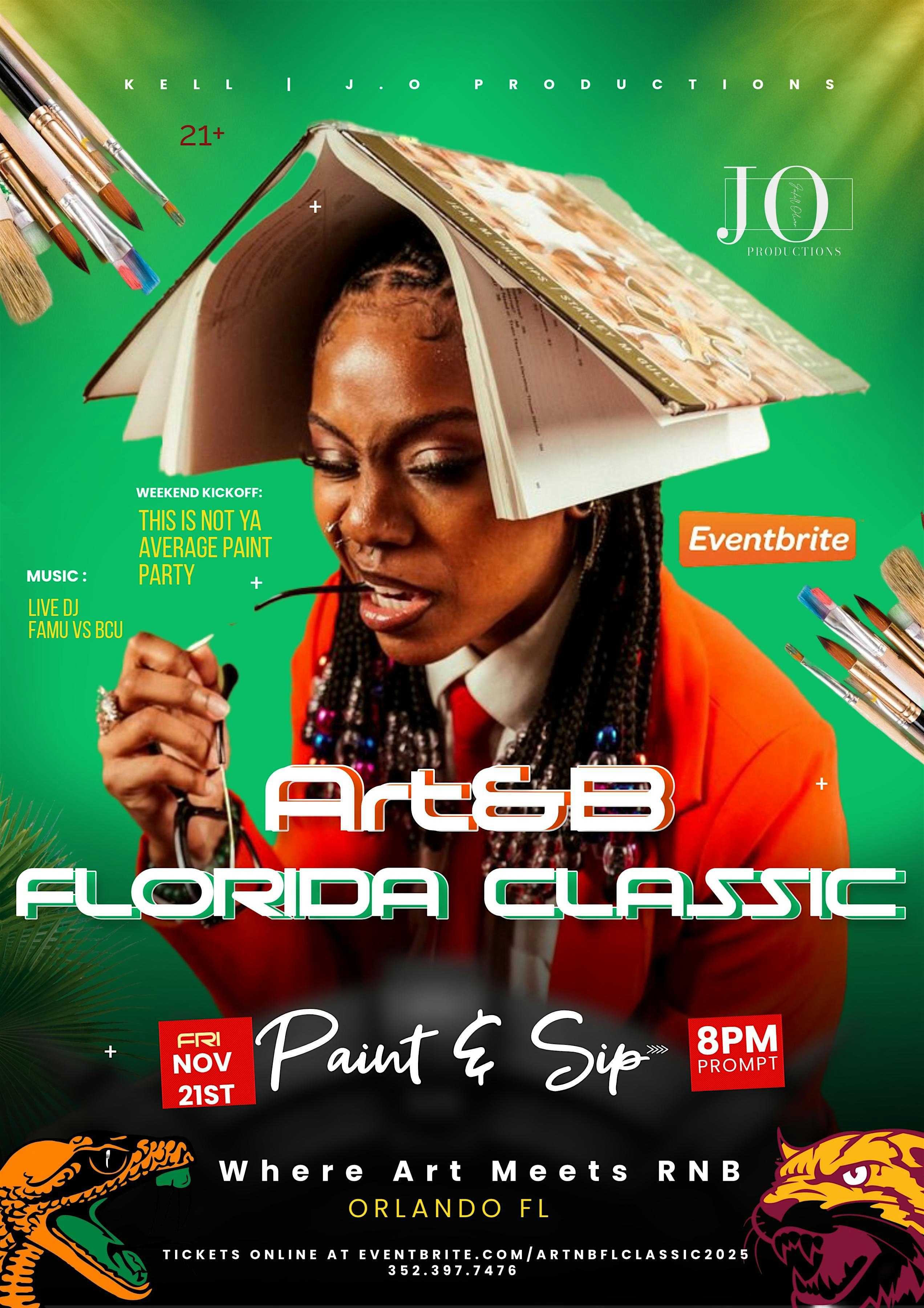 ARTnB PAINT & SIP FLORIDA CLASSIC 2025 at 520 Savage Ct – Longwood, FL
