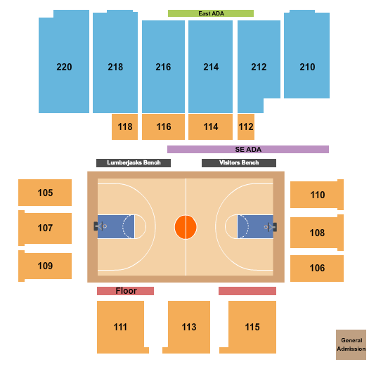 Northern Arizona Lumberjacks vs. Southeast Missouri Redhawks at Rolle Activity Center – Flagstaff, AZ
