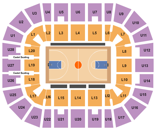 Air Force Falcons vs. Northern Colorado Bears at Clune Arena – U.S.A.F. Academy, CO