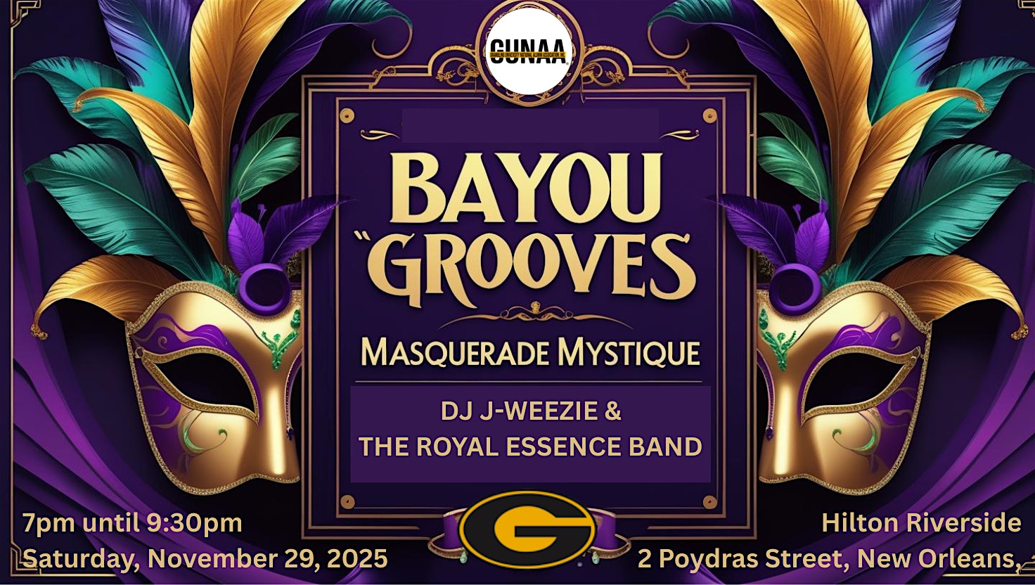 Bayou Grooves Masquerade Mystique at Hilton New Orleans Riverside – New Orleans, LA