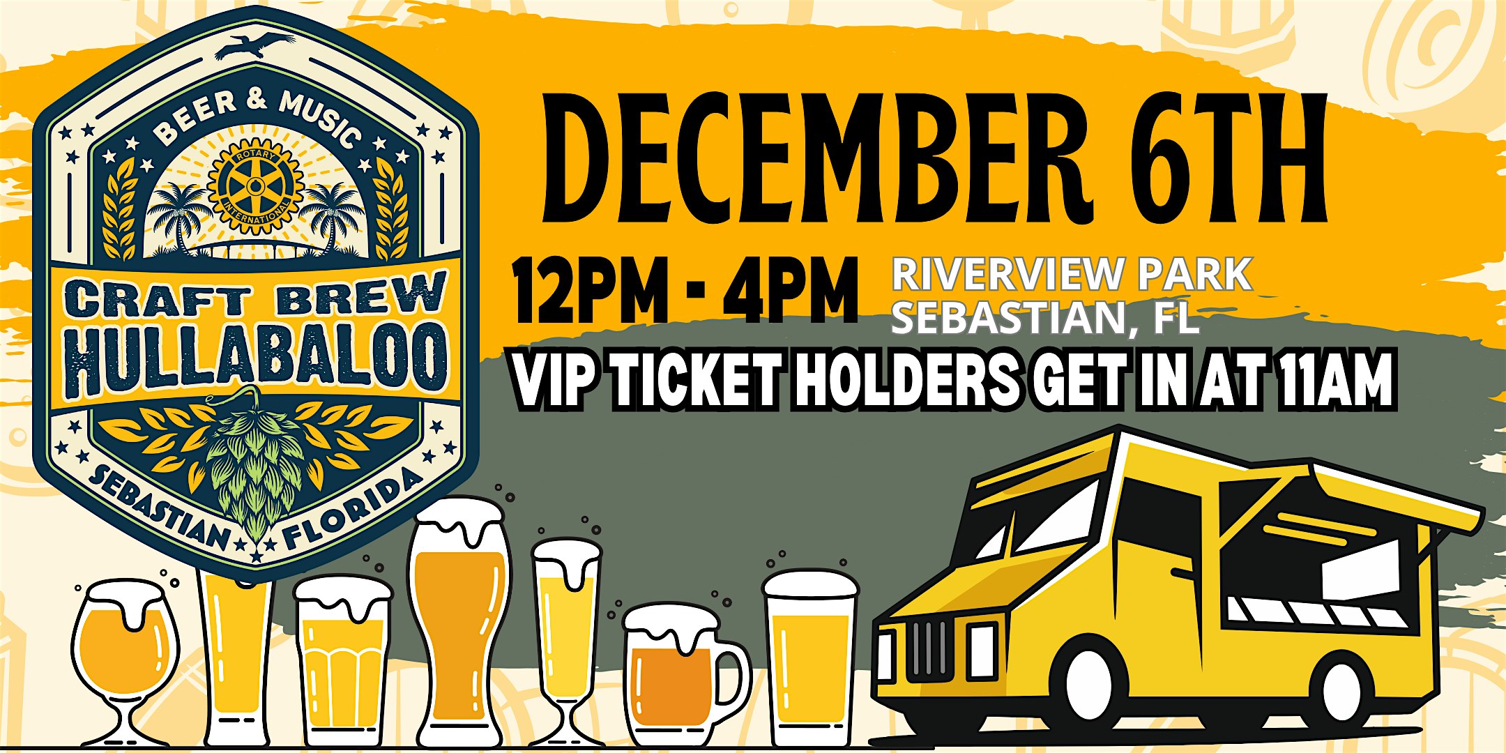 Craft Brew Hullabaloo at Sebastian Riverview Park – Sebastian, FL
