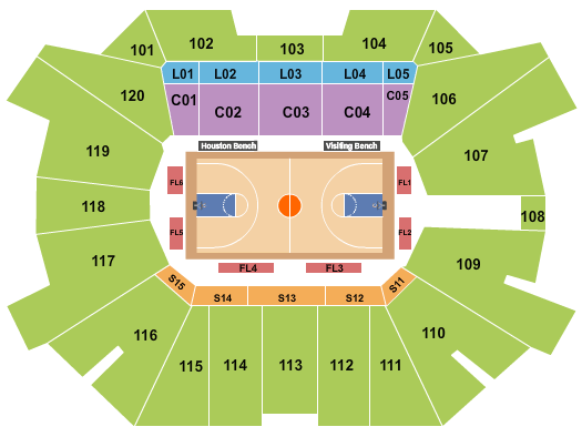 Houston Cougars Women’s Basketball vs. Southern Jaguars at Fertitta Center – Houston, TX