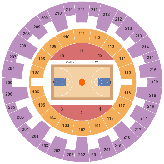 TCU Horned Frogs Basketball vs. Florida A&M Rattlers Basketball at Ed & Rae Schollmaier Arena – Fort Worth, TX